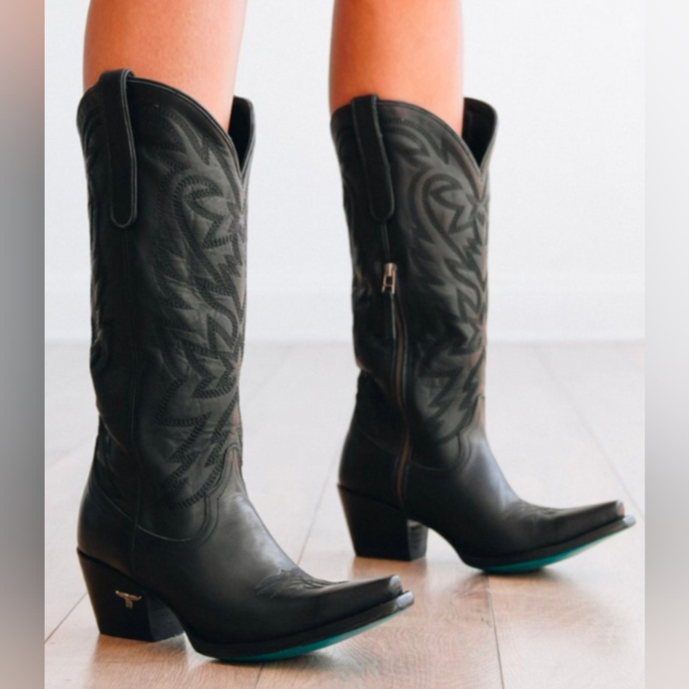 Lane Smokeshow Boot Charcoal Black